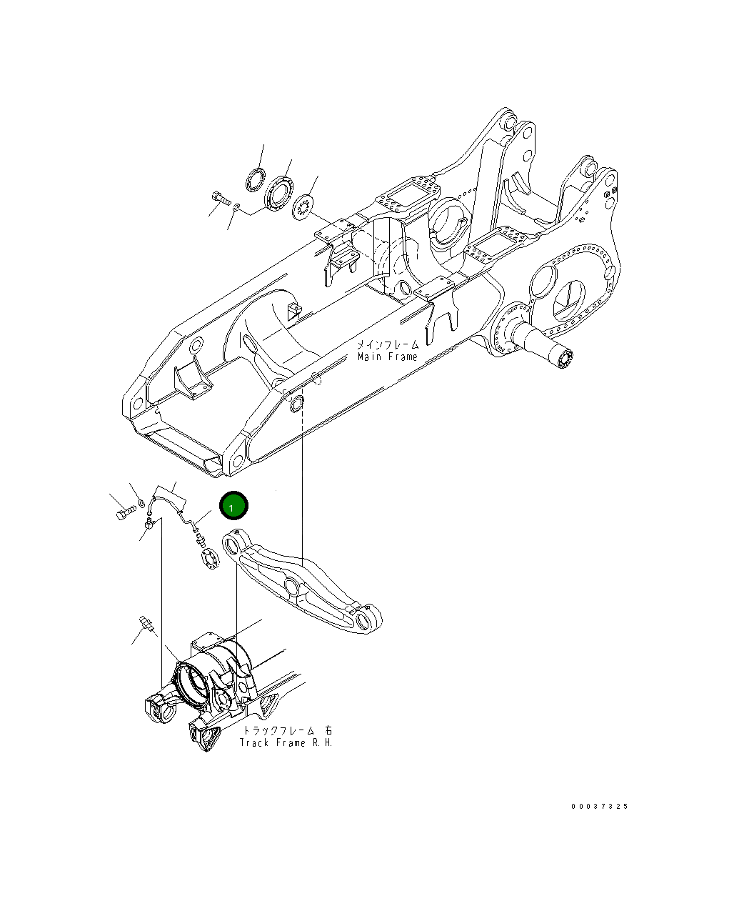 Трубка 198-50-62341 Komatsu