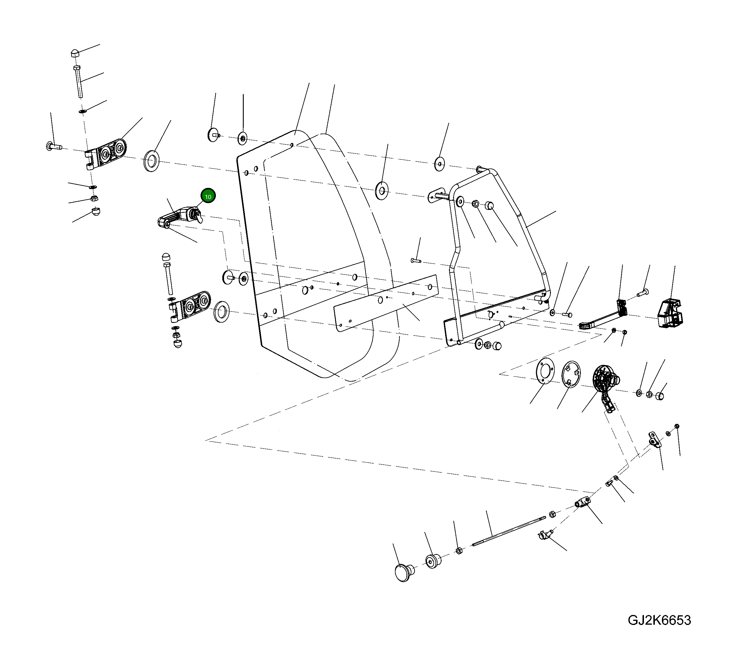 Уплотнение 42W-56-H0P14 Komatsu