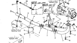 Шланг 07103-20625 Komatsu
