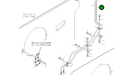 Трубка 427-62-21692 Komatsu