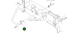 Трубка 427-N35-1151 Komatsu