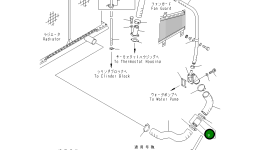 Трубка 209-03-71750 Komatsu