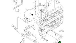 Угловой штуцер 569-43-84720 Komatsu