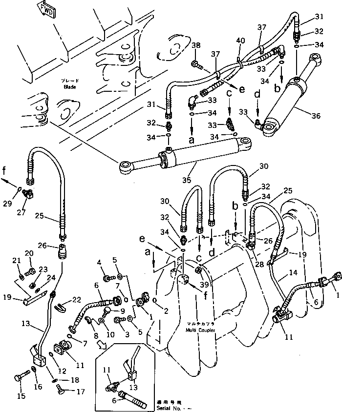Трубка 419-918-1170 Komatsu