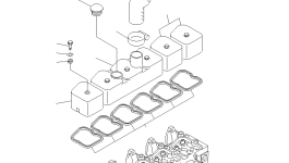 Труба 6130-12-8630 Komatsu