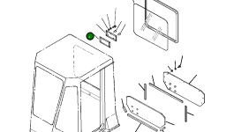 Уплотнение 417-927-AE80 Komatsu