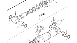 Цилиндр 707-13-12580 Komatsu