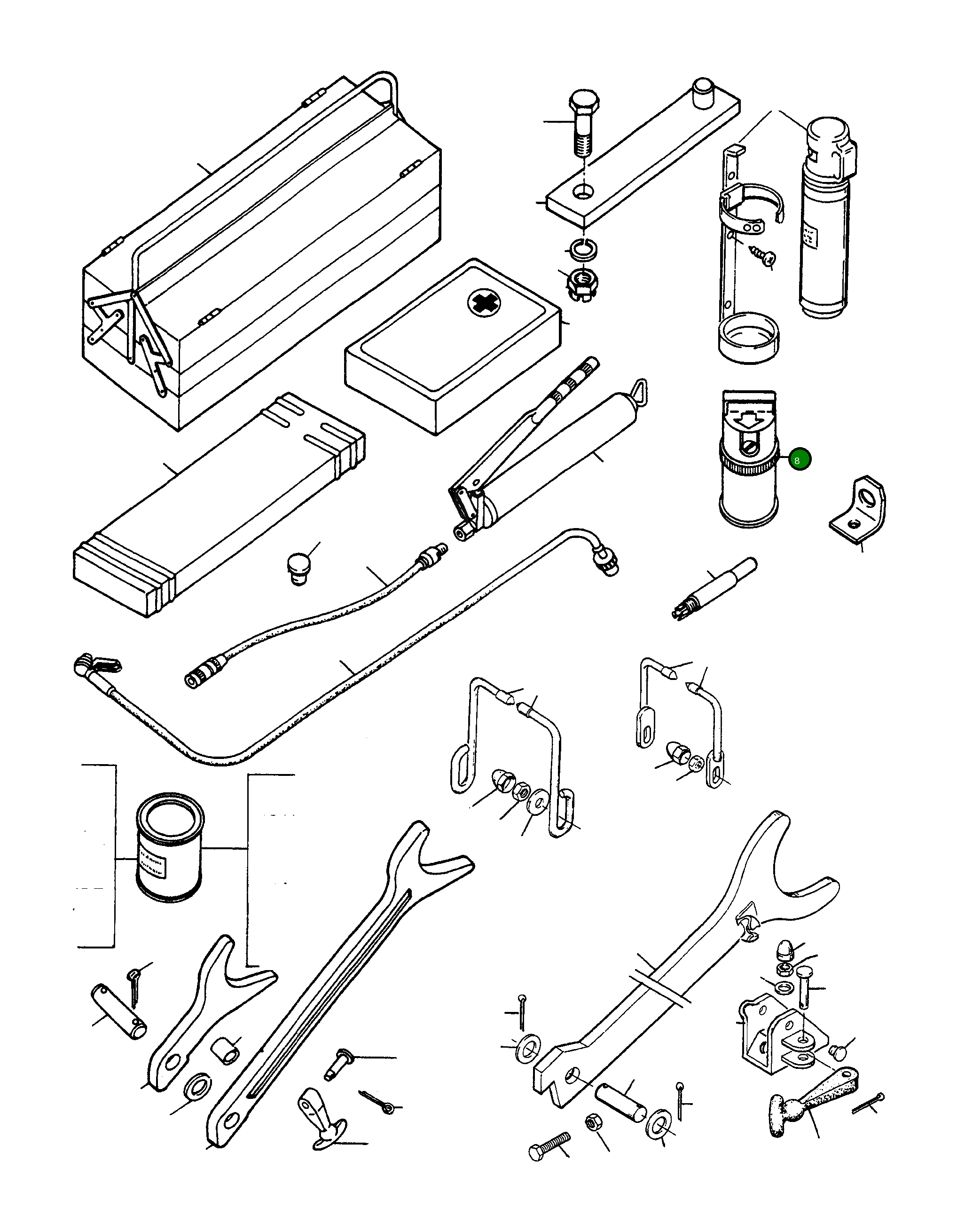 Фонарь указателя поворота 2999797M1 Komatsu