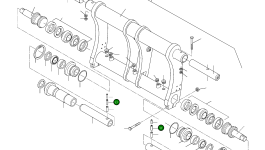 Установочный штифт 42U-70-H0R09 Komatsu