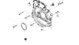 Уплотнение 6736214221 Komatsu