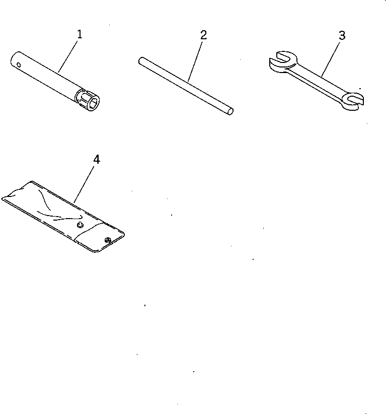 Сумка для инструмента HD9900802300 Komatsu