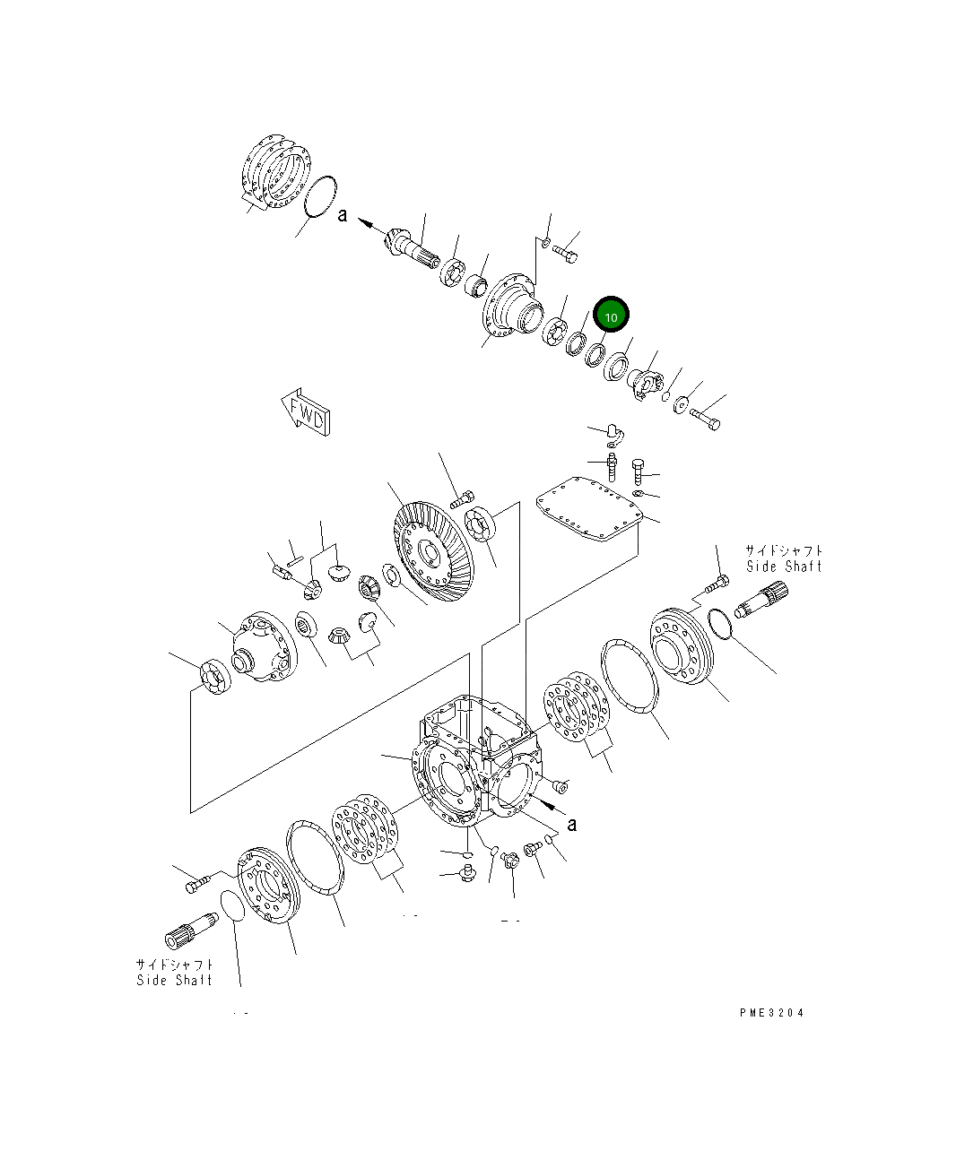 Уплотнение 417-22-21760 Komatsu