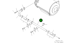 Трубка 6245-11-5660 Komatsu