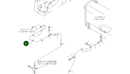 Трубка 07270-50722 Komatsu