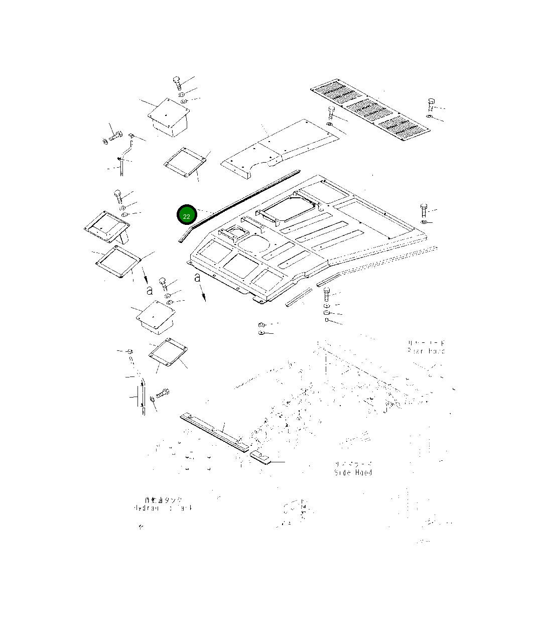 Уплотнение 425-54-53351 Komatsu