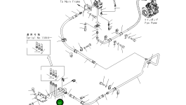 Трубка 154-03-75231 Komatsu