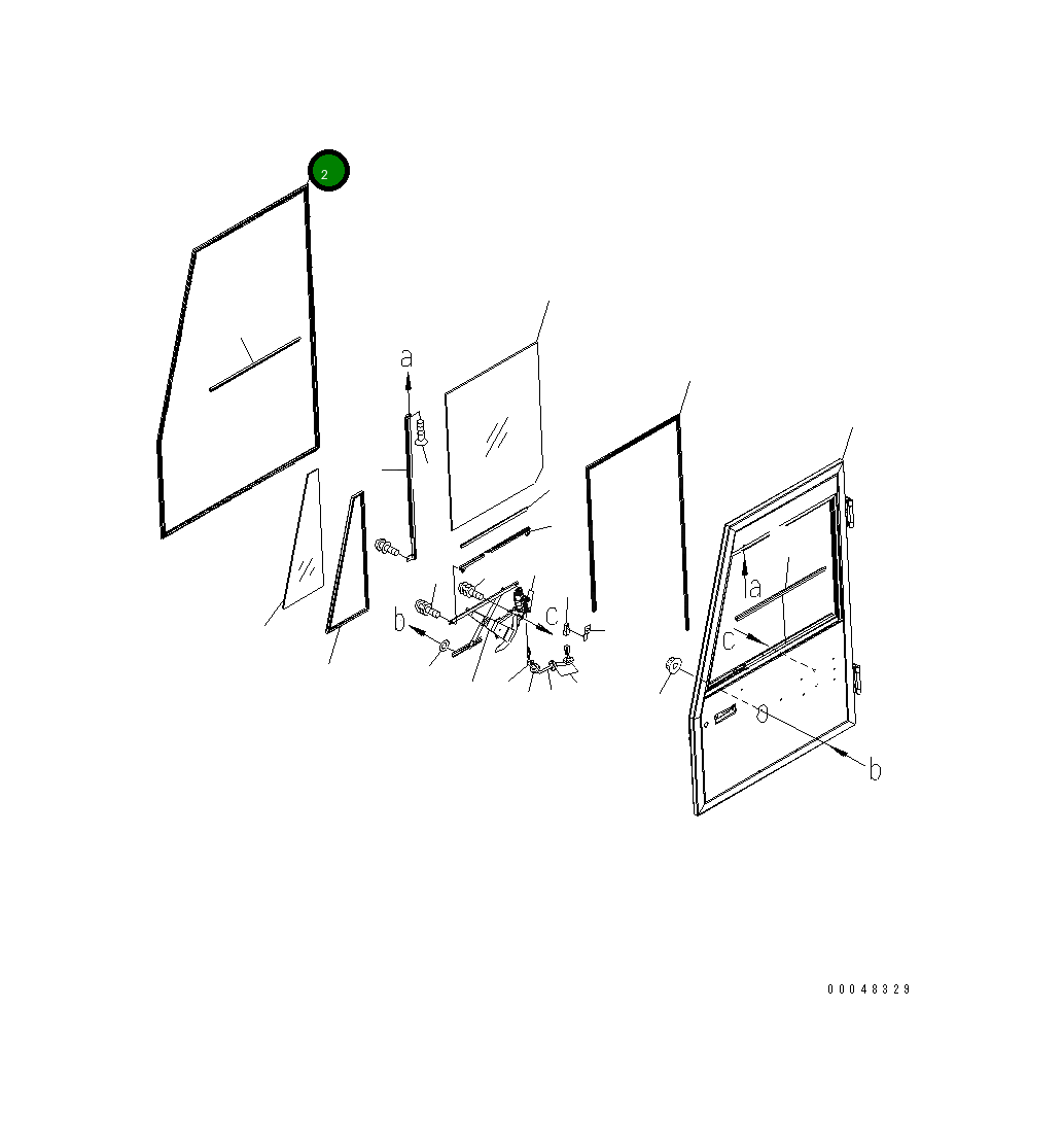 Уплотнение 561-54-84132 Komatsu