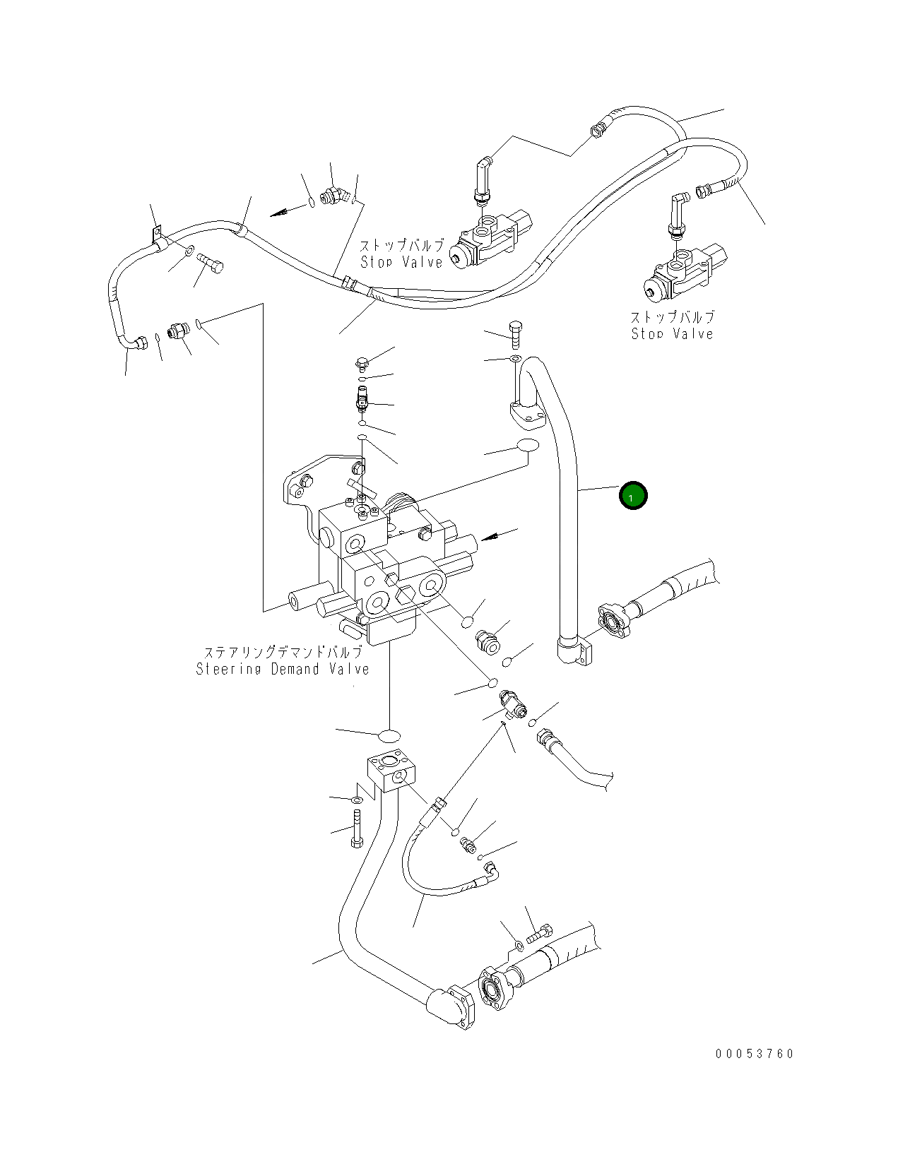 Трубка 421-62-42150 Komatsu