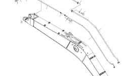 Трубка 208-970-7120 Komatsu