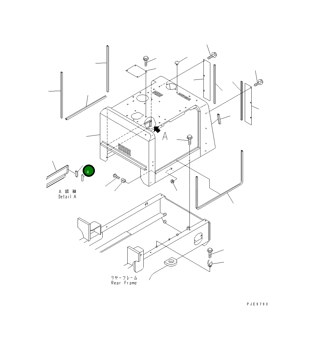 Уплотнение 417-54-21370 Komatsu