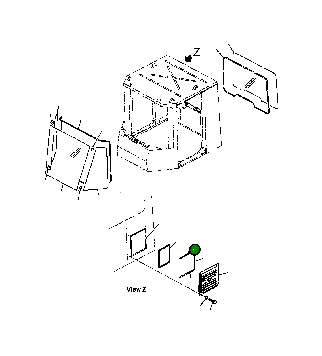 Уплотнение 426-56-A2120 Komatsu