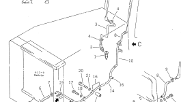 Шланг 195-Z79-5160 Komatsu
