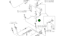 Трубка 209-64-12330 Komatsu