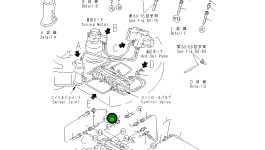 Угловой штуцер YM172187-76210 Komatsu