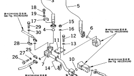Трубка 209-62-68960 Komatsu
