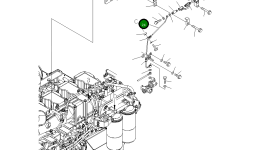 Трубка 6261-71-7350 Komatsu