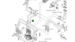 Труба 193-00326 Komatsu