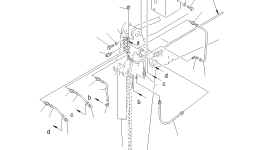 Трубка 201-70-75260 Komatsu