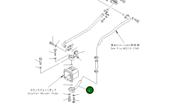 Трубка 176-61-41131 Komatsu