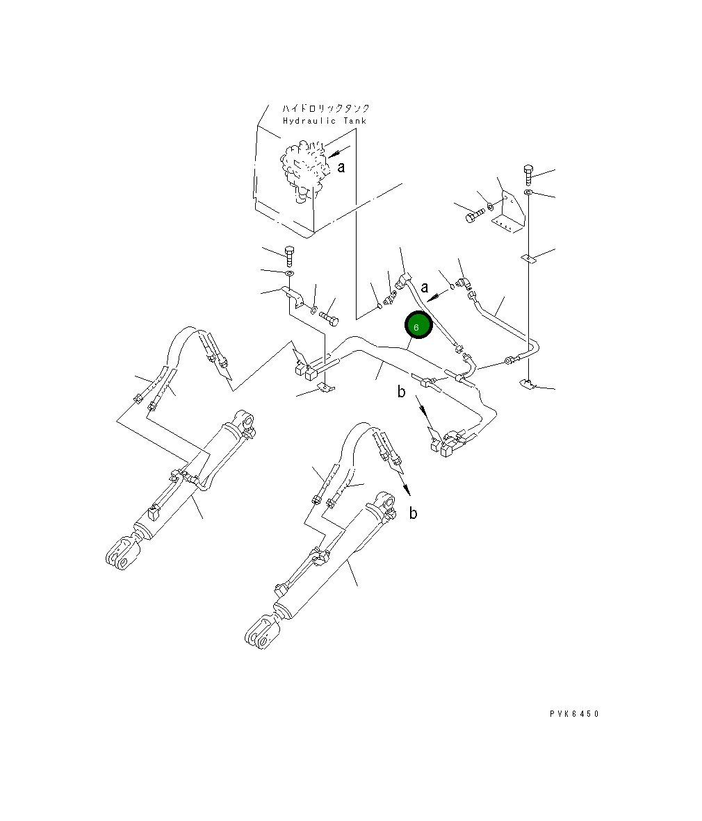 Трубка 113-62-41340 Komatsu