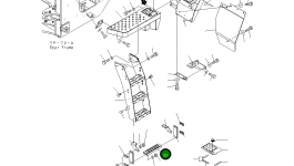 Ступень 424-54-44891 Komatsu