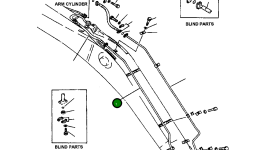 Трубка 208-62-64230 Komatsu