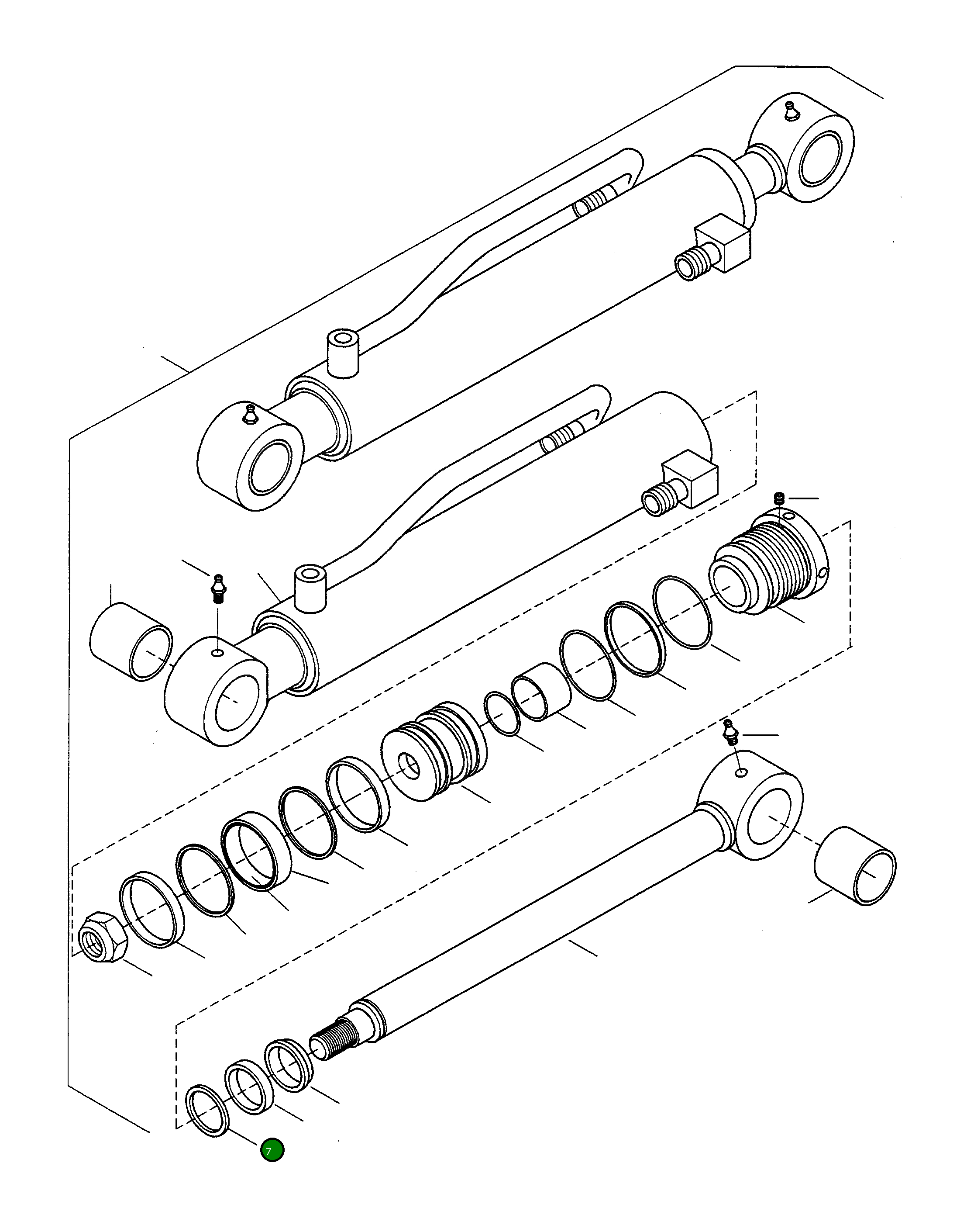 Уплотнение 4917536M1 Komatsu