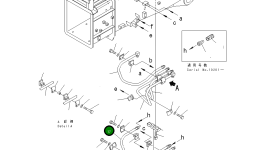Трубка 203-957-6544 Komatsu