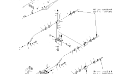 Трубка 203-957-6510 Komatsu