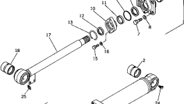 Цилиндр 707-13-13041 Komatsu