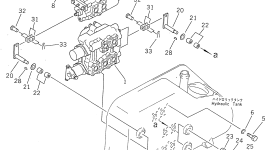 Трубка 195-60-16631 Komatsu