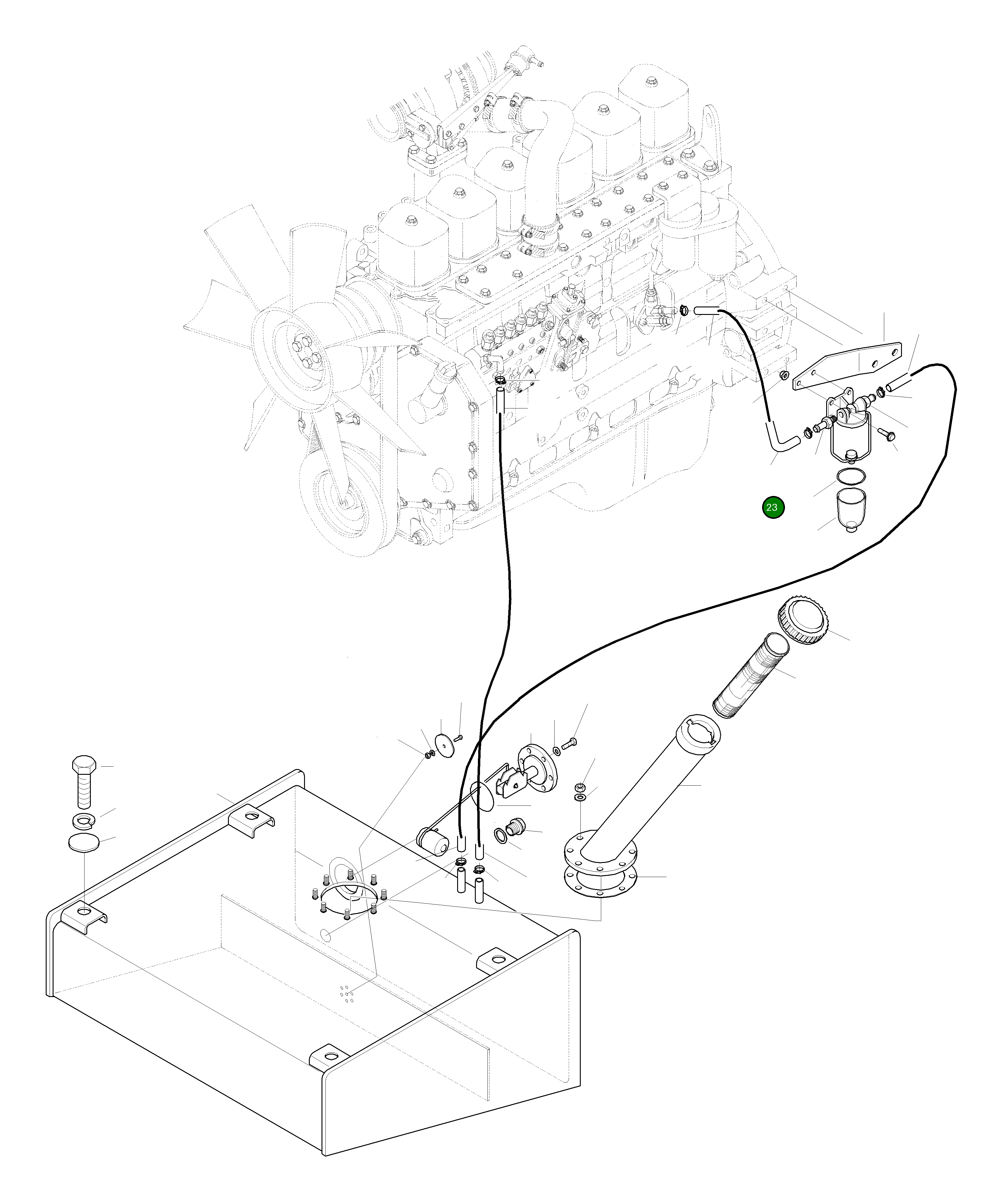 Уплотнение 419-01-H0P01 Komatsu