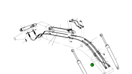 Труба 2183-3595A Komatsu