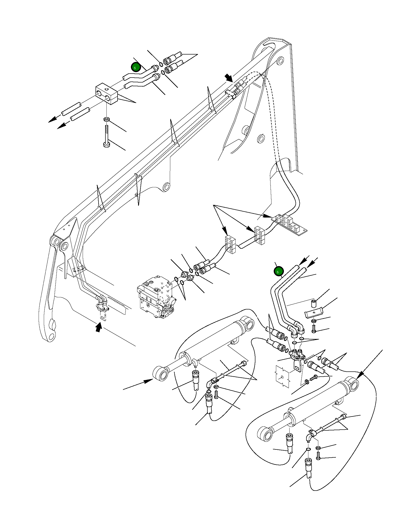 Труба 37A-70-11180 Komatsu