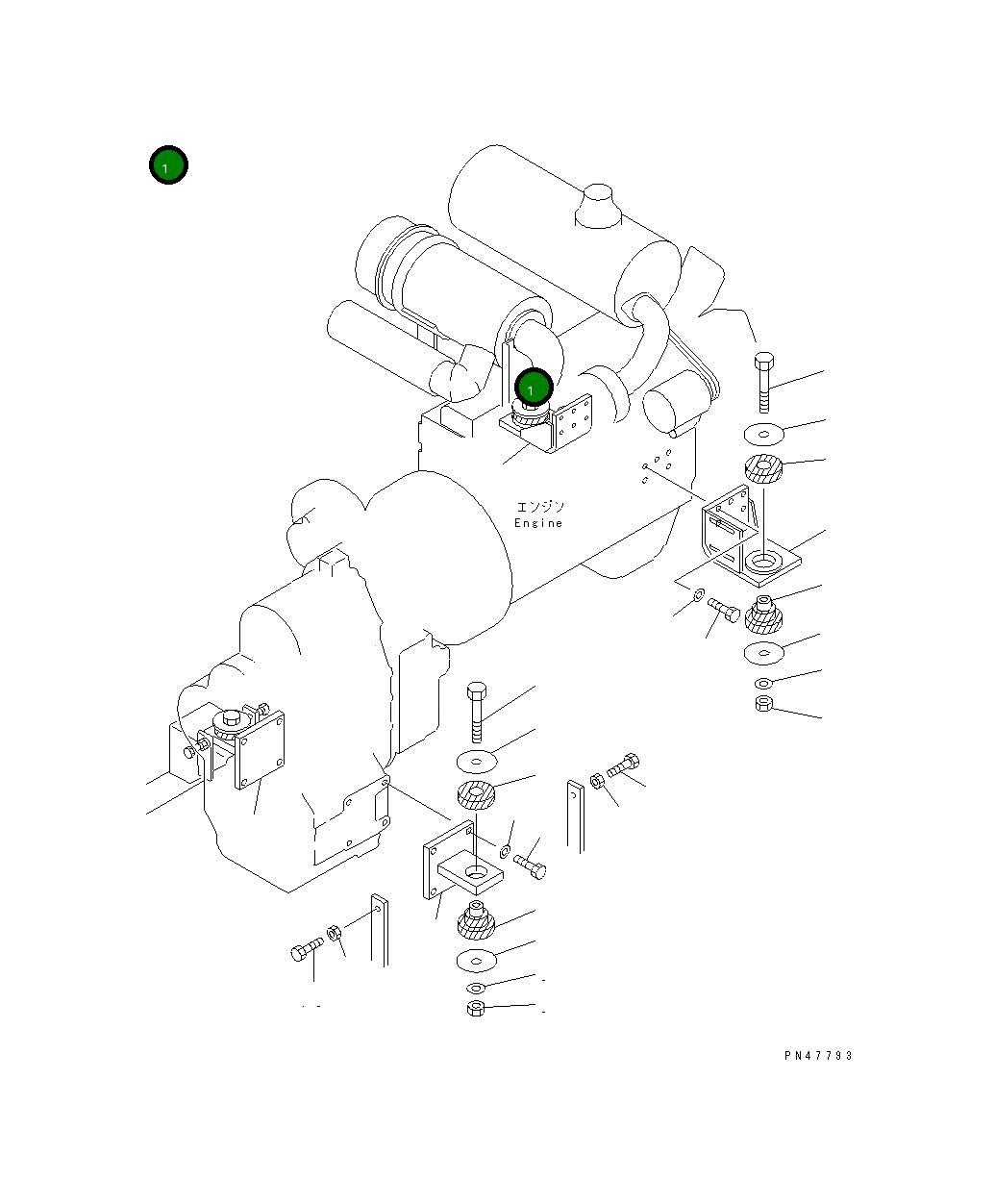 Управляющий клапан 700-82-82001 Komatsu