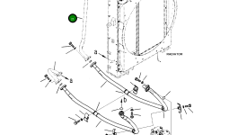 Трубка 208-03-41311 Komatsu