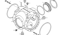 Стопорное кольцо 4917022M1 Komatsu