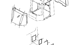 Уплотнение 426-56-A2131 Komatsu