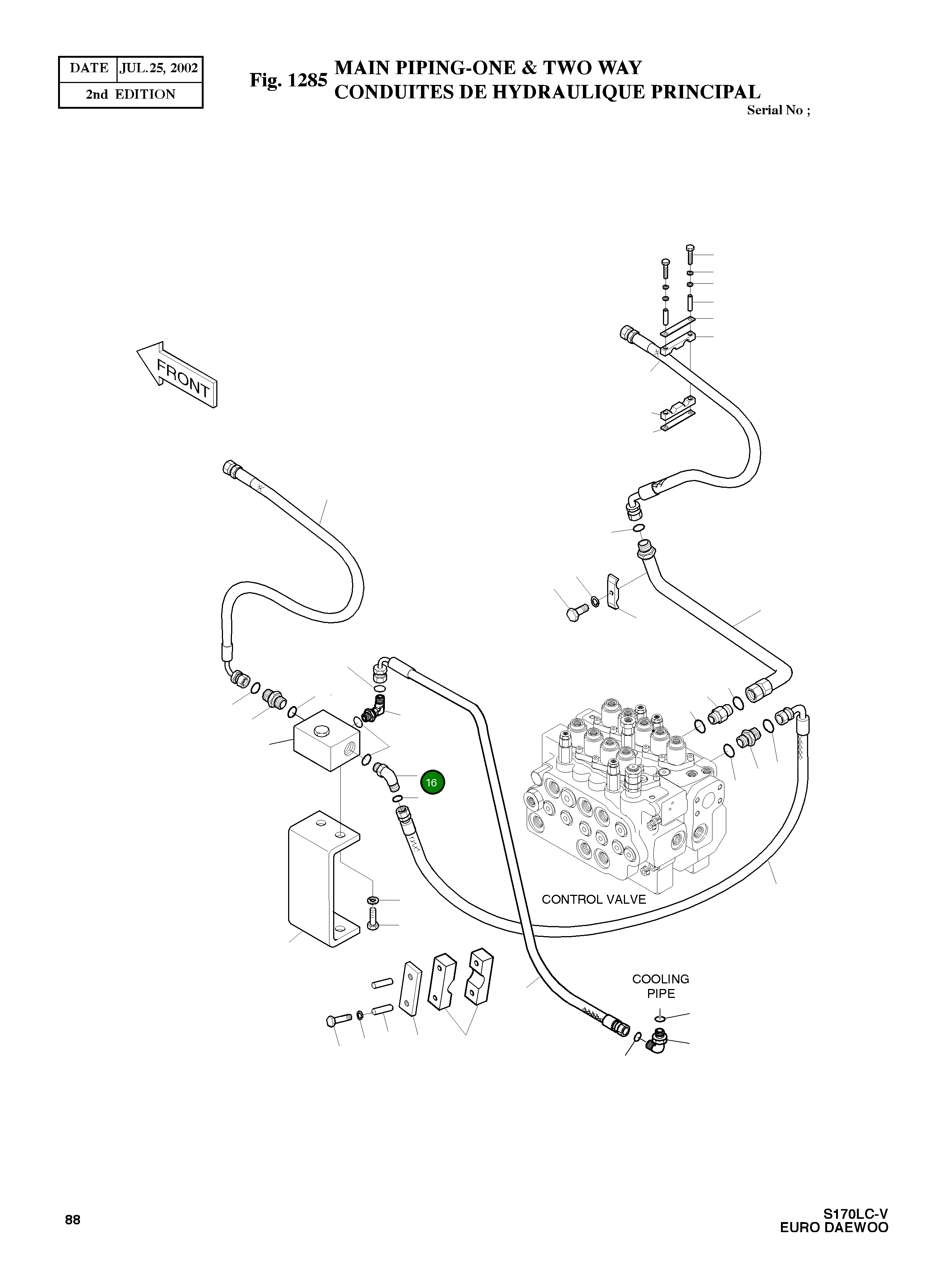 Угловой штуцер 2181-2816D6 Komatsu