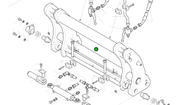 Трубка 42Y-71-H0P15 Komatsu